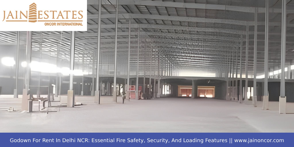 Warehouse for Rent in Delhi NCR: Essential fire safety, security and loading facilities Warehouse for Rent in Delhi NCR: Essential fire safety, security and loading facilities