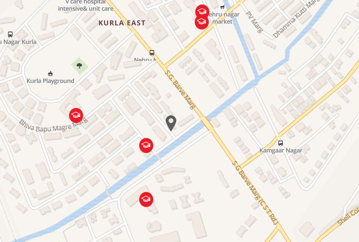Raghav Marvel Kurla location Map