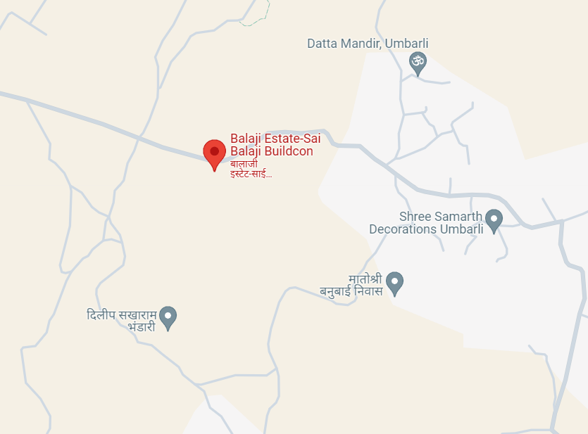 Sai Balaji Estate Dombivli Location Map